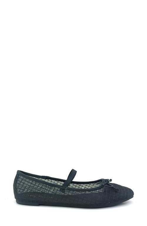 Kenneth Cole Myra Mesh Ballet Flat In Black Mesh