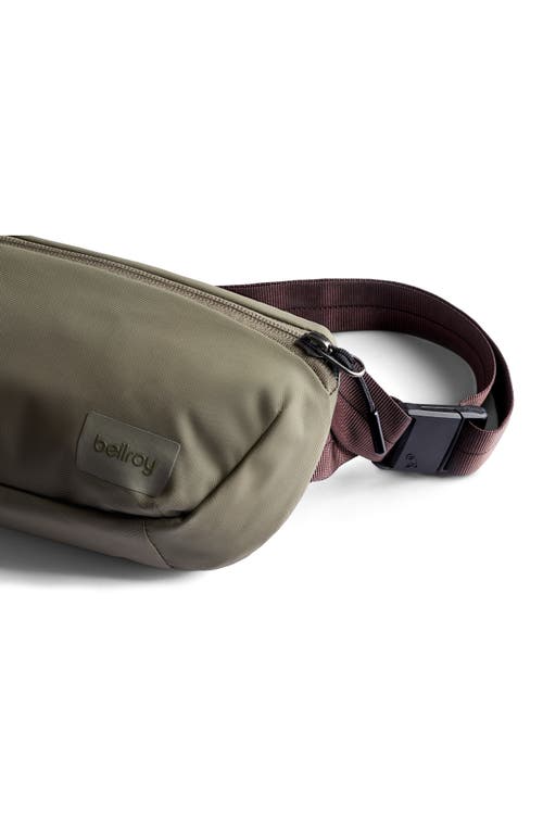 Shop Bellroy Laneway Water Repellent Belt Bag In Seakelp