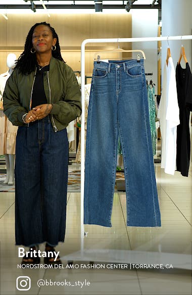 raw hem flare jeans