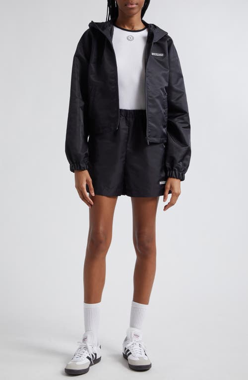 Sporty & Rich Good Health Windbreaker Black at Nordstrom,