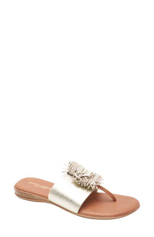 André Assous Novalee Featherweights Sandal Platino at Nordstrom,