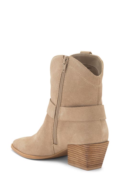 Shop Open Edit Enzo Western Boot In Beige Taupe