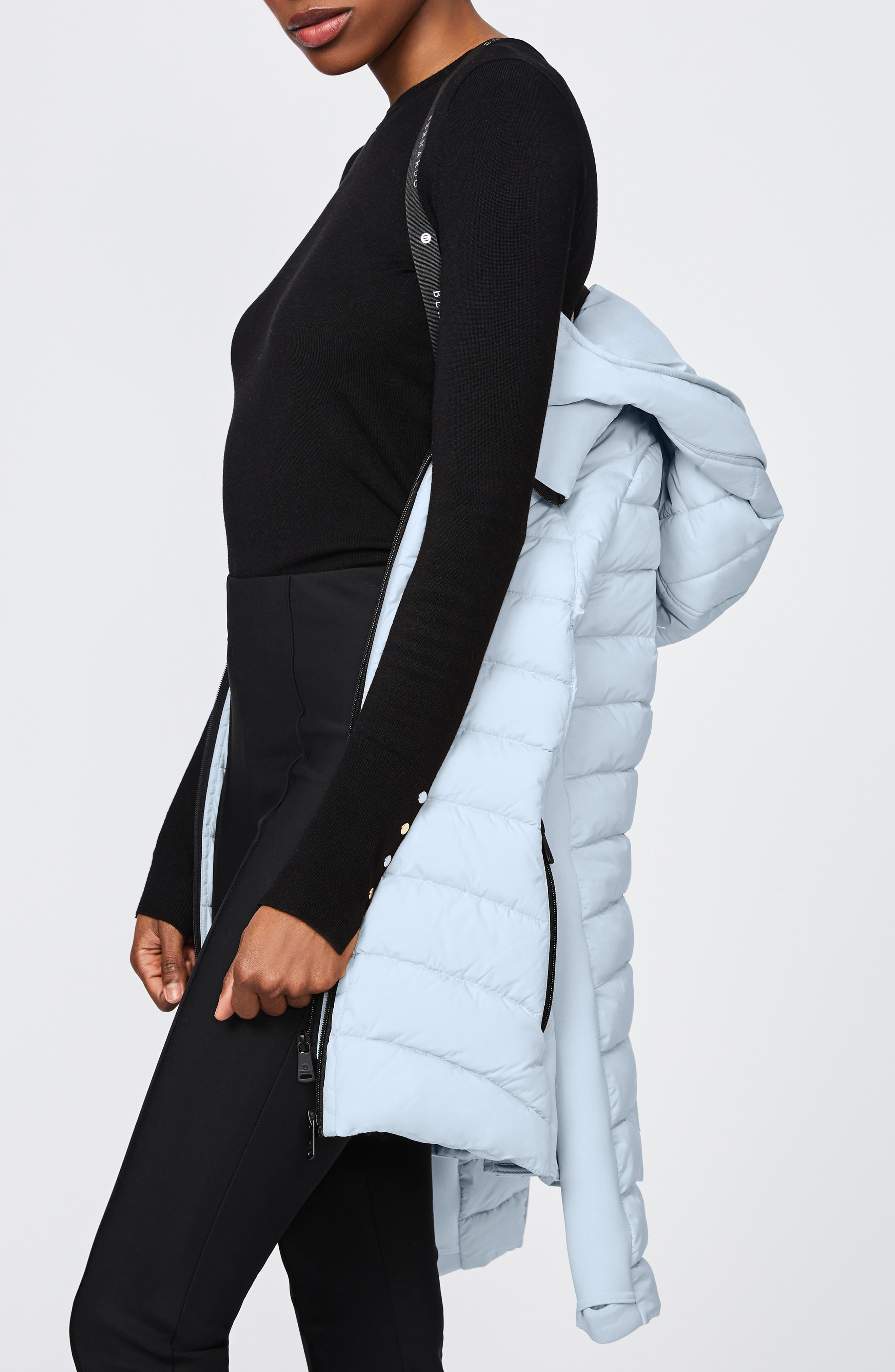 bernardo quilted water repellent jacket