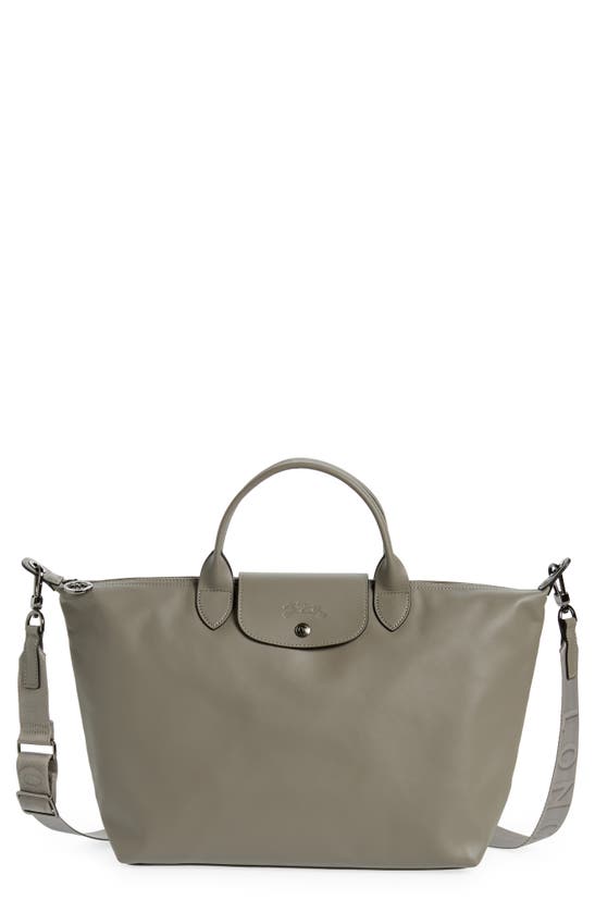 Le Pliage Xtra S Travel bag Turtledove - Leather (L1624987P55)