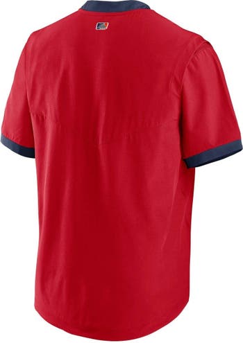 Nike St Louis Cardinals Mens Red Hot Jacket Short Sleeve Jacket
