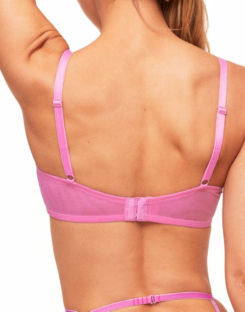 Shop Adore Me Meadow Unlined Balconette Bra In Medium Purple