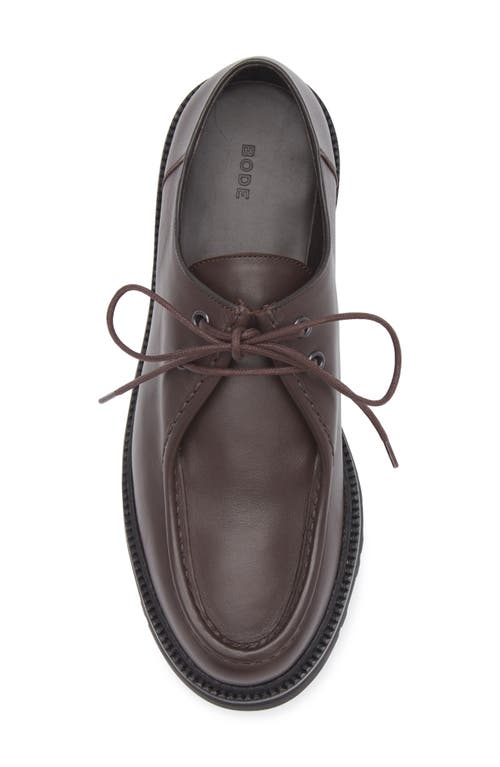 Shop Bode University Shoe In Brown