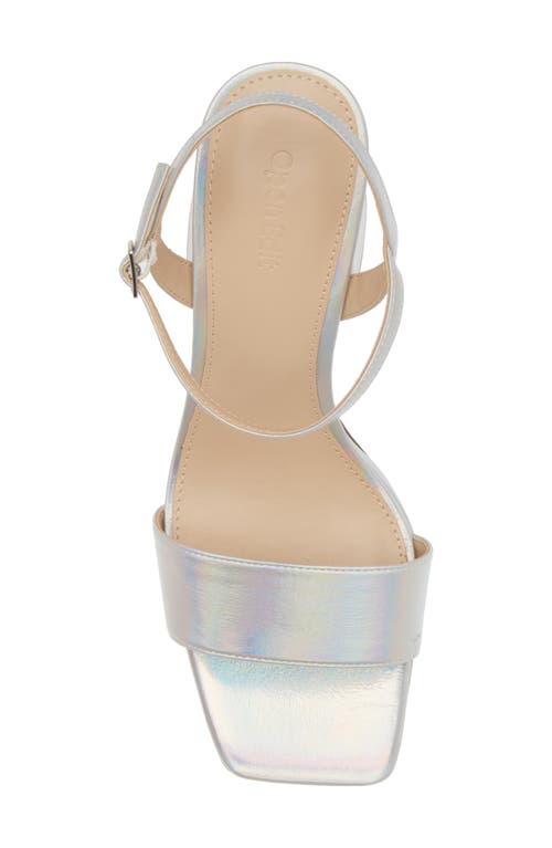 OPEN EDIT OPEN EDIT NOELLA ANKLE STRAP PLATFORM SANDAL