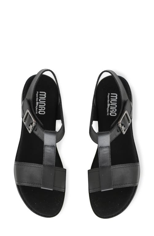 Shop Munro Mel Sandal In Black