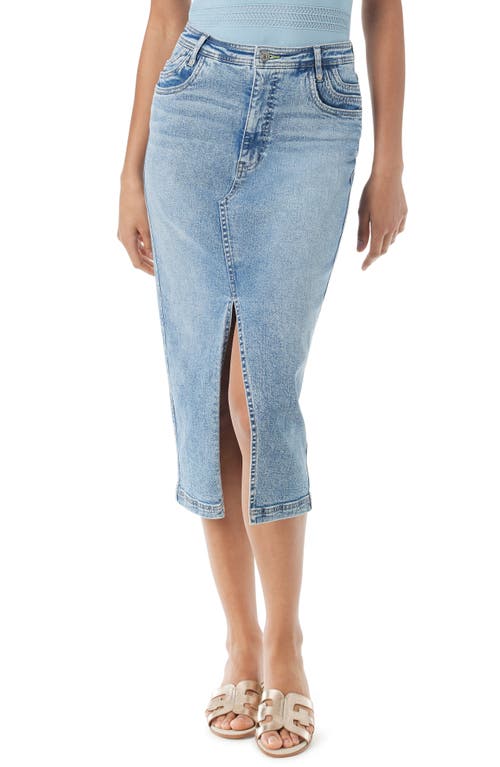 Sam Edelman Kori Denim Midi Skirt Derby at Nordstrom,