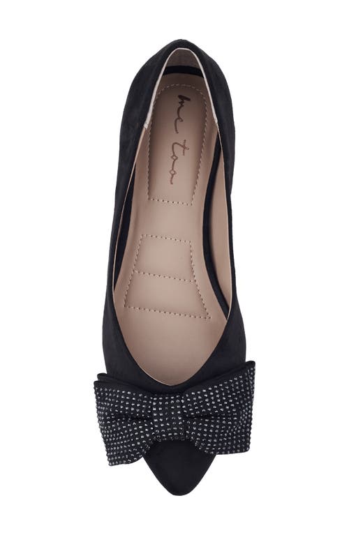 ME TOO ME TOO ALIZE BOW POINTED TOE FLAT