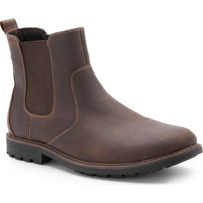 Blondo Shadow Waterproof Chelsea Boot, Brown