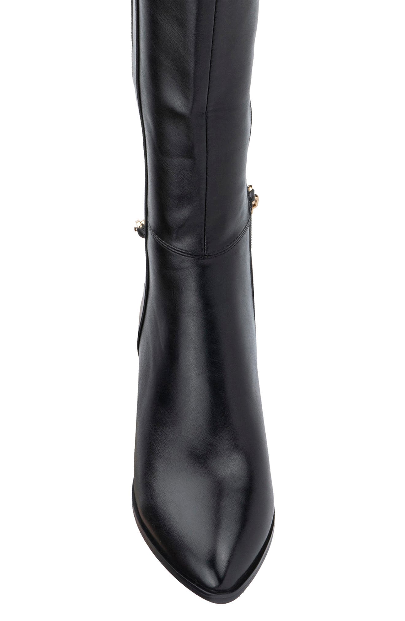 pointed toe tall boots