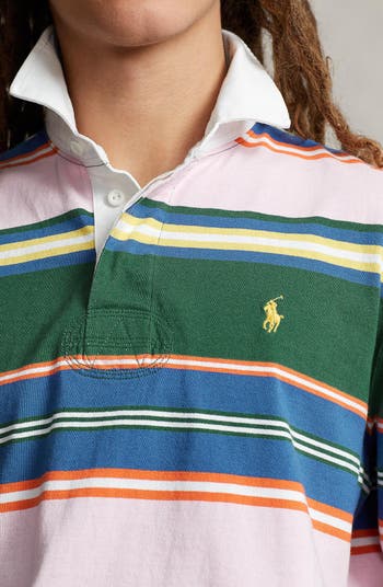 Polo Ralph Lauren Polo Sport Cotton Stripe Classic Fit Rugby Shirt