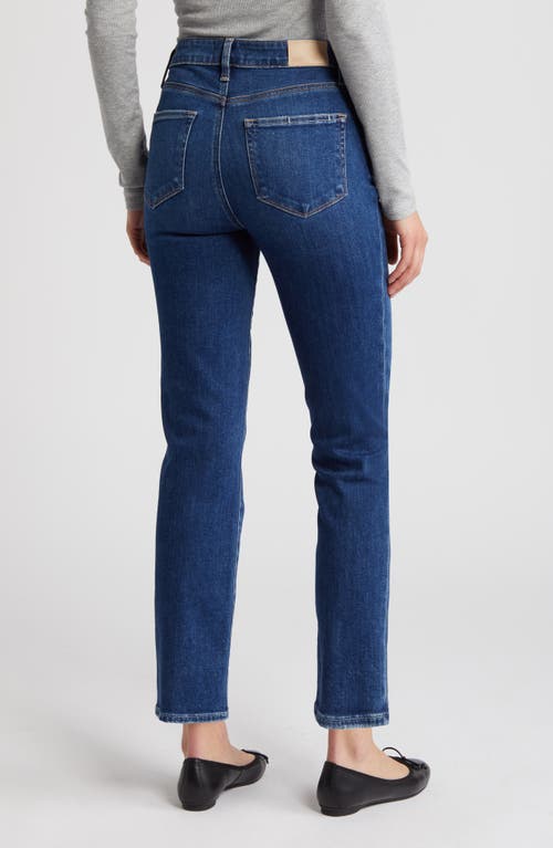 Shop Paige Cindy High Waist Ankle Straight Leg Jeans In Anya