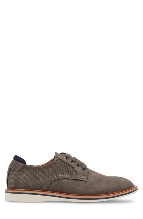 Shop Madden Vlipper Derby In Taupe Suede