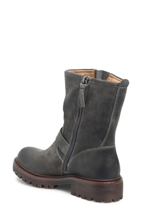 Söfft Amberlynn Water Resistant Moto Boot In Carbon Grey