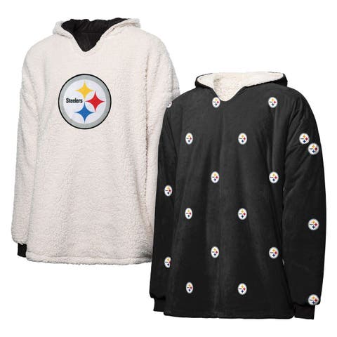 Pittsburgh Steelers Womens Leopard Camo Hoodie FOCO