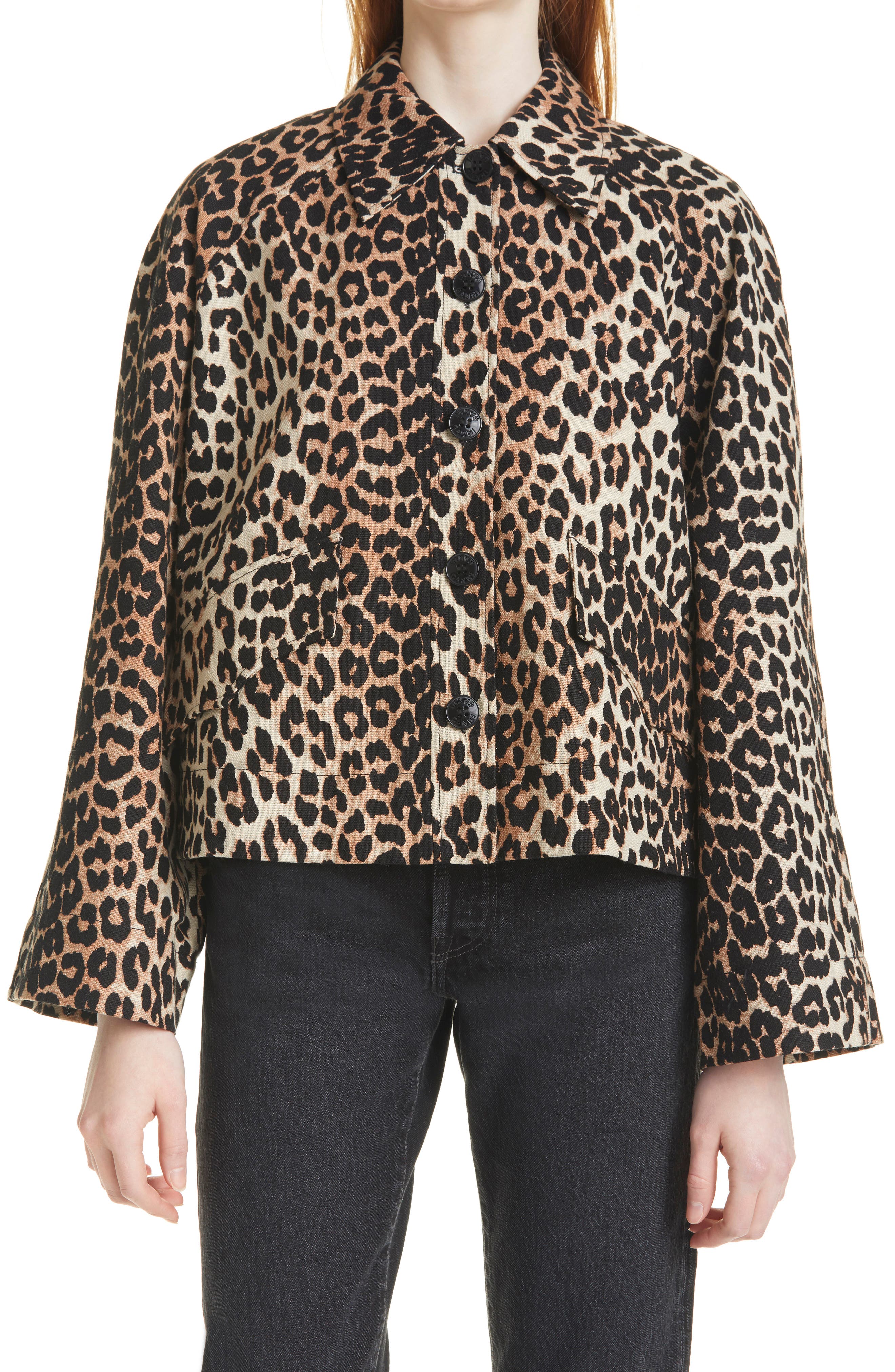 nordstrom leopard jacket