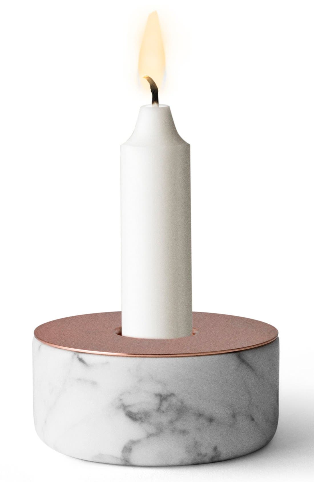 MENU 'Chunk of Marble' Candlestick Holder Nordstrom