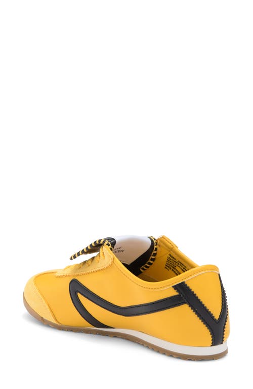 Shop Steve Madden Jaiden Grip Sole Sneaker In Yellow Multi