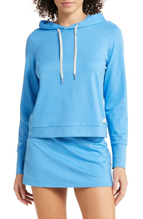 Women's Sweatshirt With Chicago Print Blue SM/UK6-10 / Blue