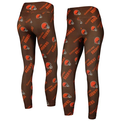 Women's Concepts Sport Charcoal Cleveland Browns Knit Capri