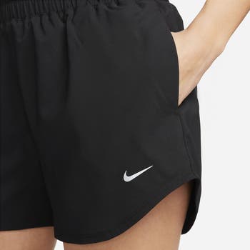 Nike One Women's Dri-FIT Mid-Rise 3 Brief-Lined Shorts.