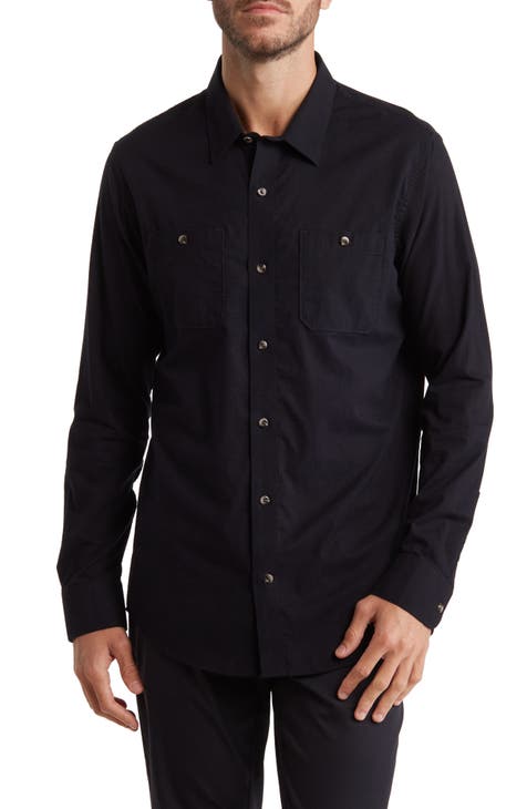 Easy Breeze Stretch Button-Up Shirt