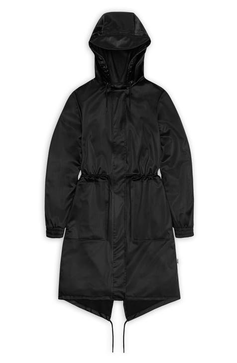 Black rainproof jacket hotsell