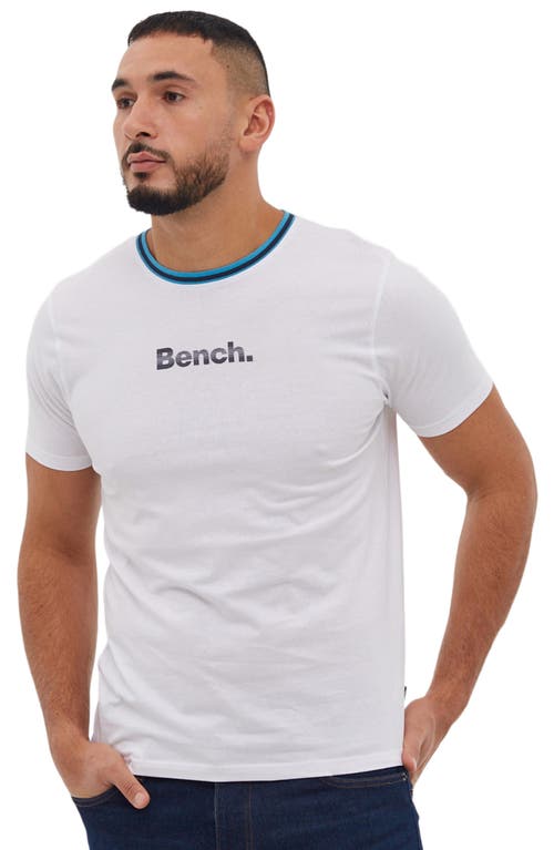 Shop Bench . Monoco Ringer Cotton Graphic T-shirt In White