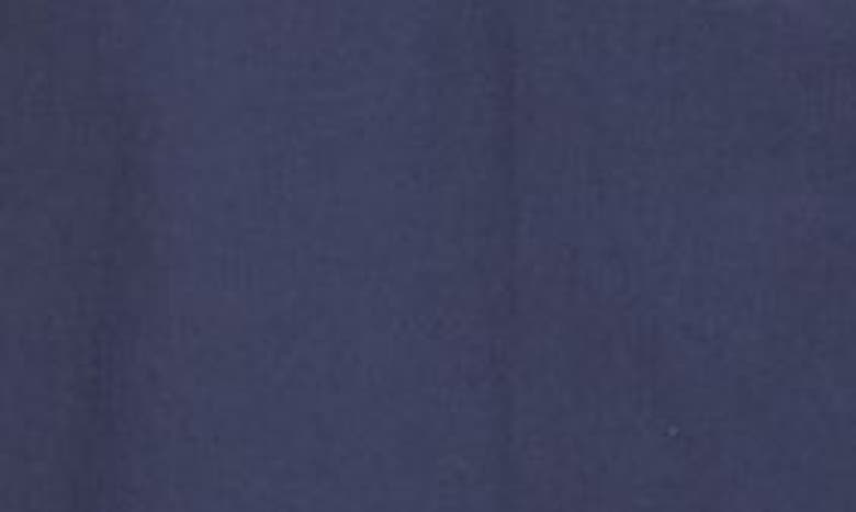 Shop Kenzo Baseball Short Sleeve Cotton Button-up Shirt In Midnight Blue