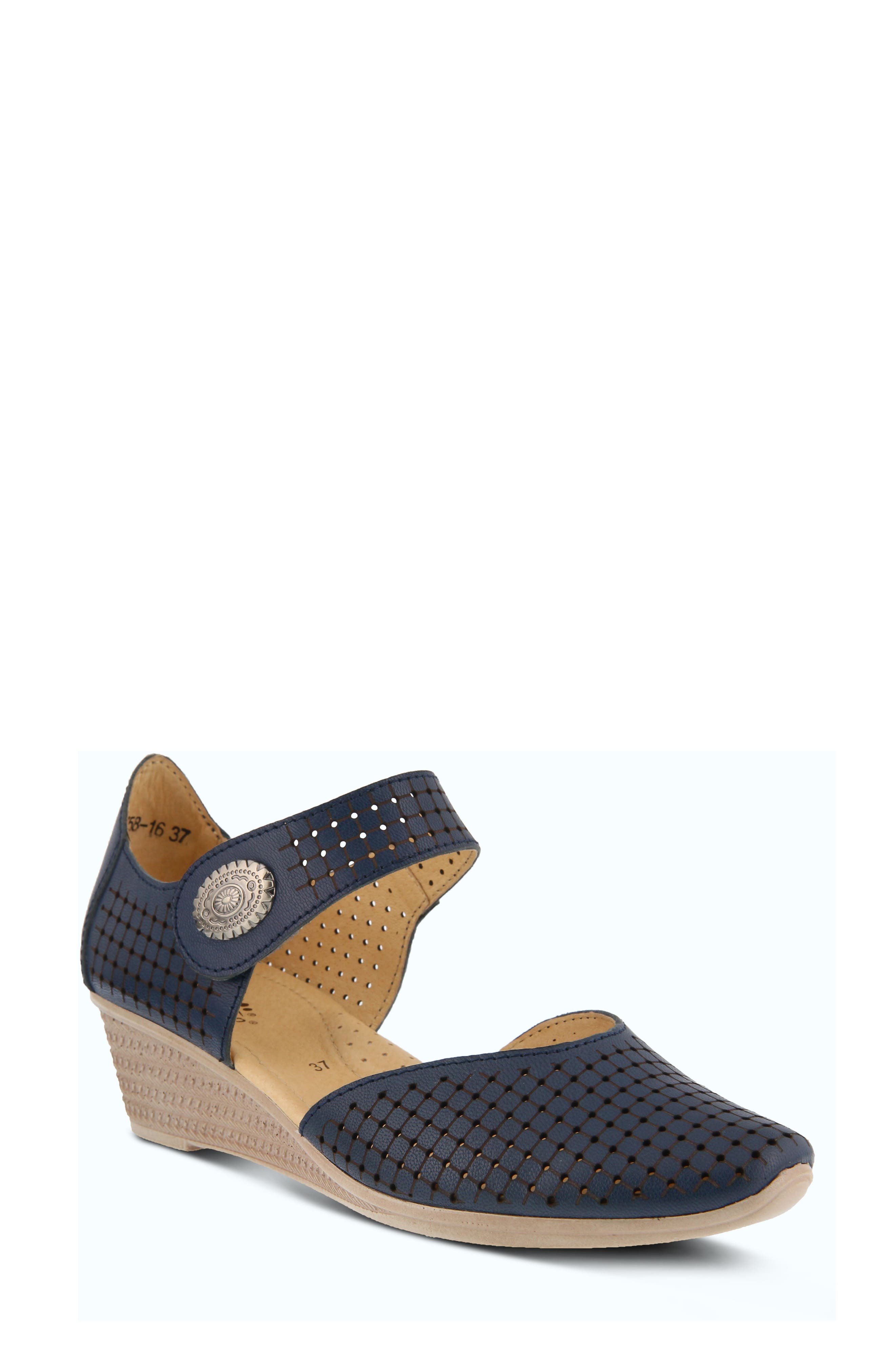 Spring Step Desiree Pump, Blue