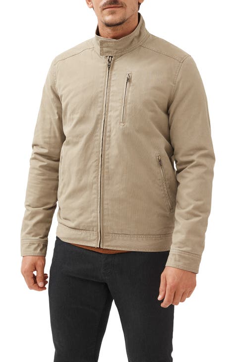 Belstaff Men's Gray Full Zip Belted Light Jacket Size S M L XL