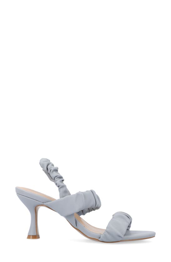 Shop Journee Collection Amaree Slingback Sandal In Blue