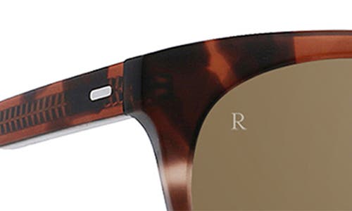 Shop Raen Lily 54mm Polarized Cat Eye Sunglasses In Almond Tortoise/alpine Mirror