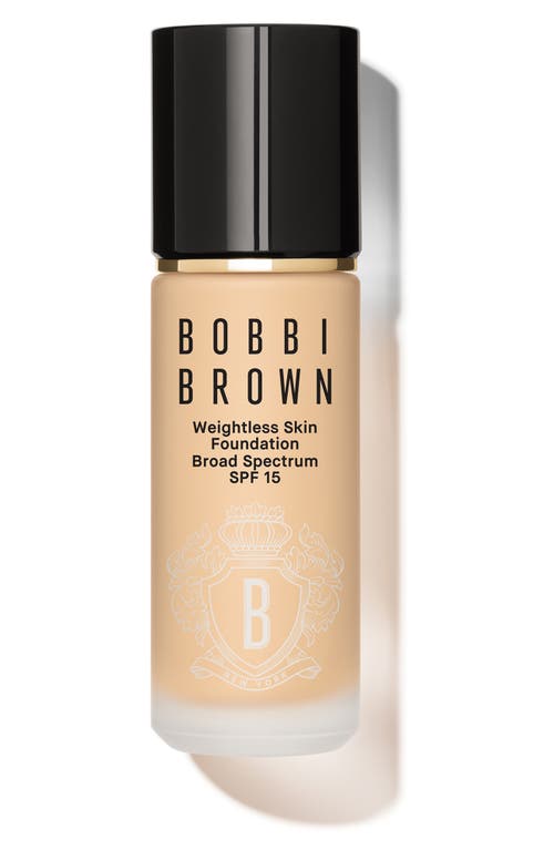 Bobbi Brown Weightless Skin Oil-controlling Foundation Spf 15 With Hyaluronic Acid Warm Sand 1 oz / 30 ml In Warm Sand