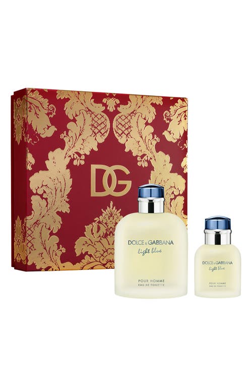 Shop Dolce & Gabbana Dolce&gabbana Light Blue Pour Homme Eau De Toilette Gift Set (nordstrom Exclusive) $194 Value In No Color