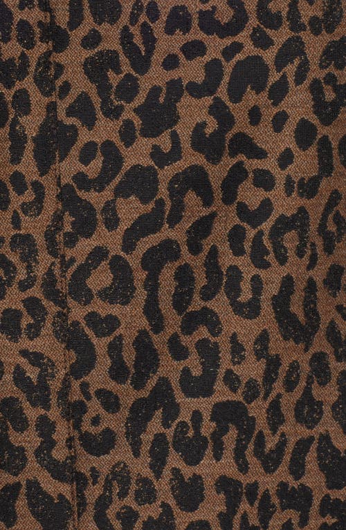 Golden Goose Leopard Print Blazer In New Bison/black