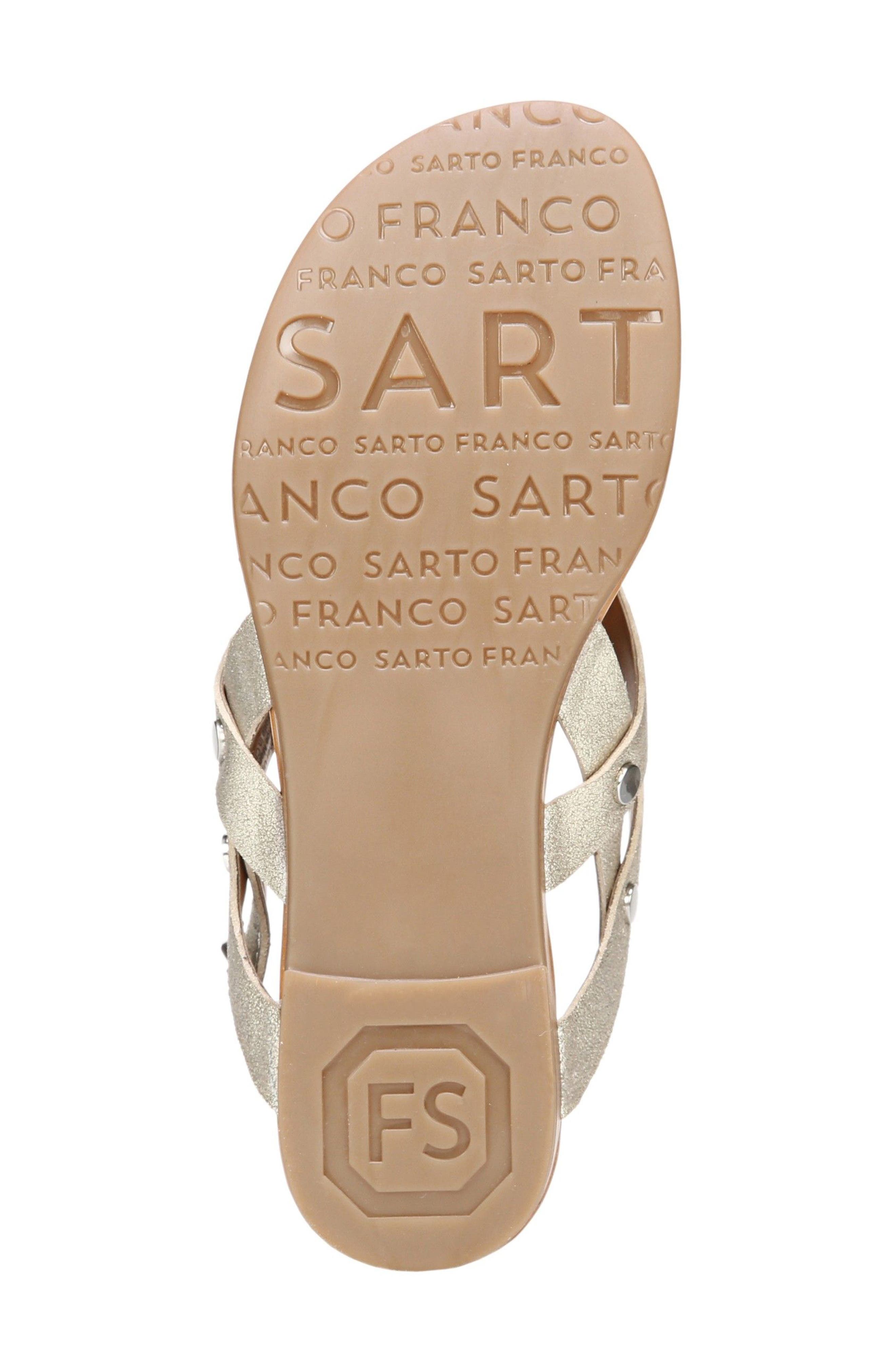 sarto gretchen strappy leather sandal