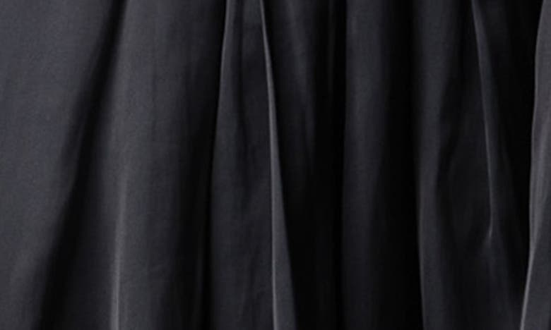 Shop Zadig & Voltaire Joji Pleat Tie Waist Skirt In Noir