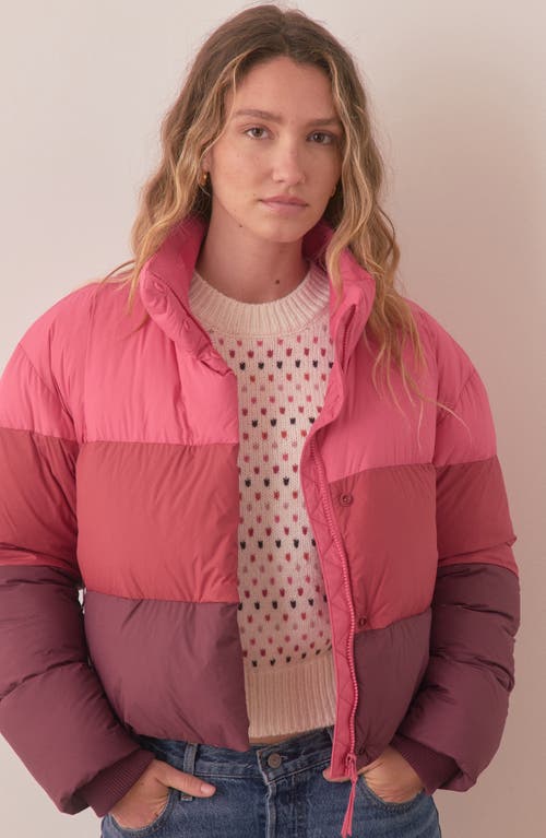 MARINE LAYER MARINE LAYER GIA CROP DOWN PUFFER JACKET 