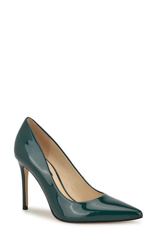 Nine West Women's Fresh Stiletto Pointy Toe Dress Pumps In Med Green