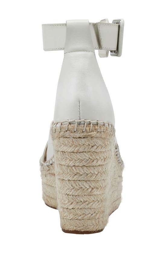 Shop Marc Fisher Ltd Able Platform Wedge Sandal In Ivory