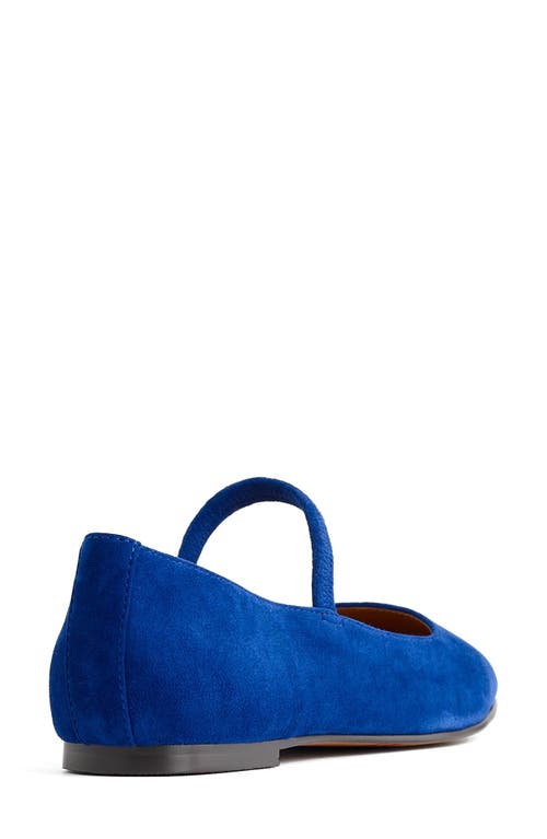 Shop Madewell The Greta Ballet Flat In Deep Royal