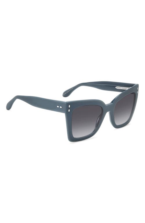 Isabel Marant 53mm Butterfly Sunglasses In Blue