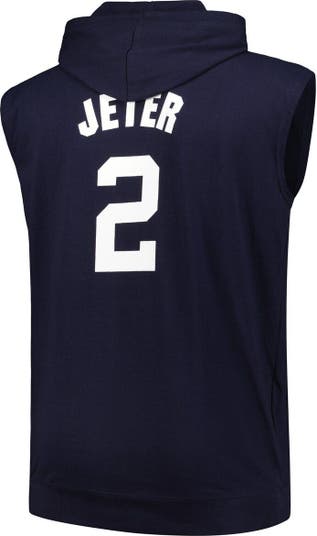New York Yankees Nike Athletic Sleeveless Hooded T-Shirt - Navy