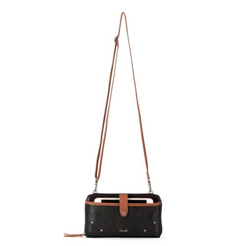 Shop The Sak Iris Smartphone Crossbody In Black Onyx