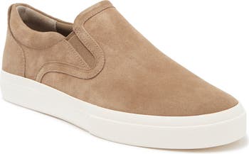 Vince suede cheap slip on sneakers