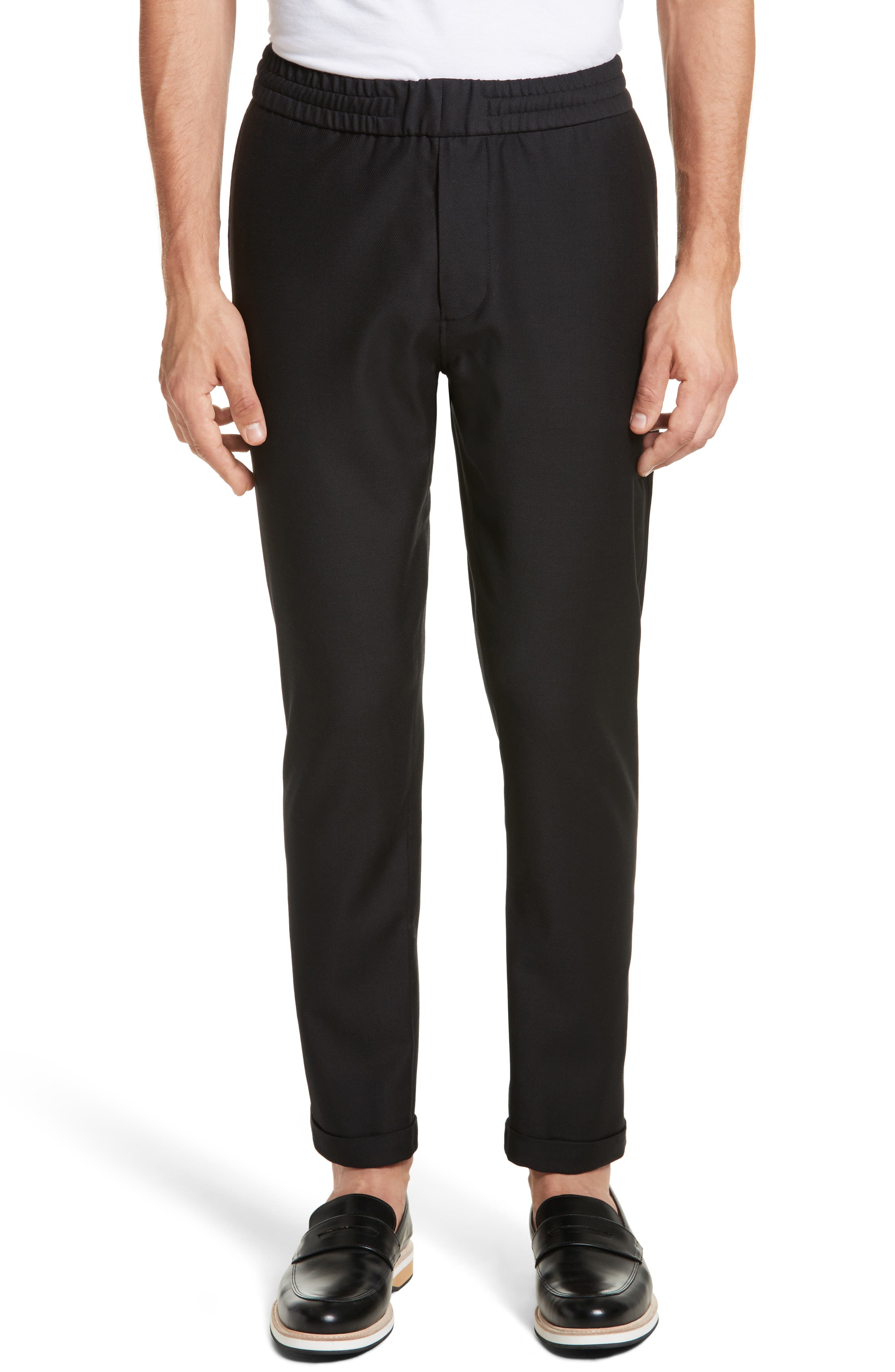 PS Paul Smith Drawstring Wool Trousers | Nordstrom